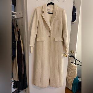 Favorite Daughter The City Coat White Boucle